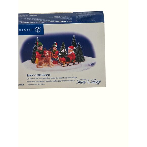 Department 56 Snow Village Santas Little Helpers Retired Collectible Figurine - Picture 4 of 10